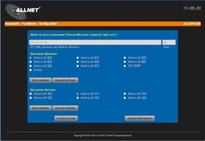 ALLNET ALL3075v3 Interface
