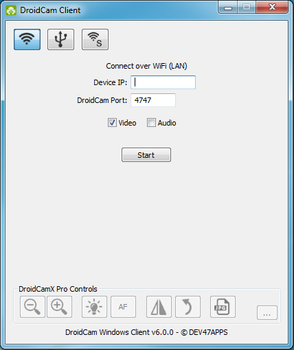 DroidCam Client