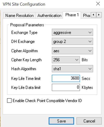 VPN SIte Configuration 8