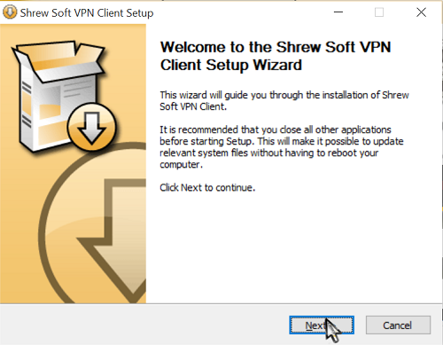 Installationsprogramm für Shrewsoft