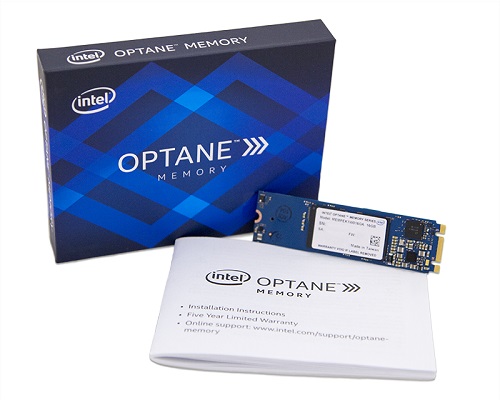 Intel Optane Memory Retailverpackung