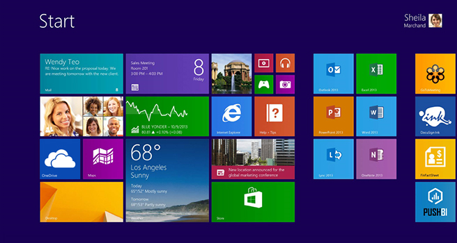 Windows 8 Screenshot