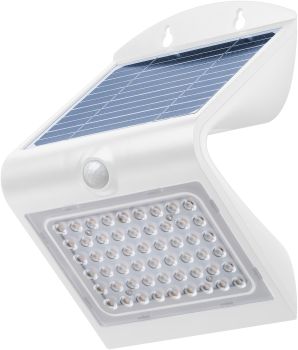 Goobay LED-Solar-Wandleuchte mit Bewegungsmelder, 4 W, we