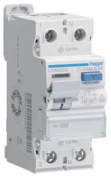 HAGER CFA525D