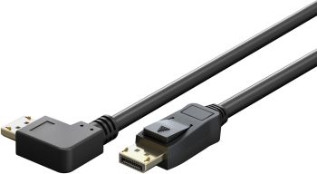 Goobay Standard DisplayPort™-Kabel 2.0/2.1, 54 Gbit/s, 3 
