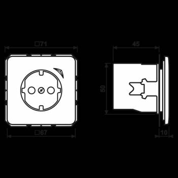 JUNG BTCD1521SGB