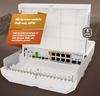 MikroTik CSS610-8P-2S+OUT