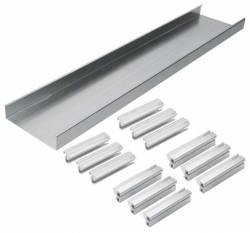 HAGER AKU1500402 - Aufbodenkanal UT 2 4m 2 seitig AK 150x40mm ...