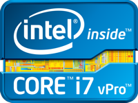 Intel Core i7 vPro Logo