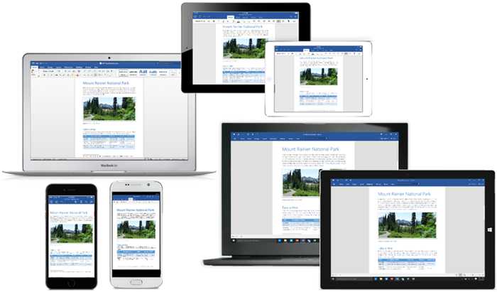 Office 2016 auf allen Endgeräten