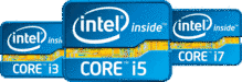 Intel Prozessorfamilie icore 3 - 7