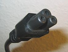 C5/C6 Kleeblatt-Stecker IEC 60320