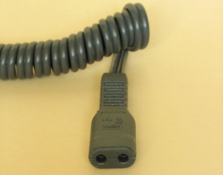 C1/C2 Rasiererstecker IEC 60320