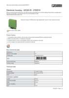Datenblatt zu Phoenix Contact 2792015, EAN: 4017918072520