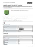 Datenblatt zu Phoenix Contact 2792028, EAN: 4017918072537