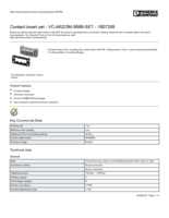 Datenblatt zu Phoenix Contact 1607359, EAN: 4017918941086 Datenblatt zu Phoenix Contact 1607359, EAN: 4017918941086