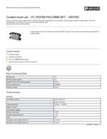 Datenblatt zu Phoenix Contact 1607202, EAN: 4017918940966 Datenblatt zu Phoenix Contact 1607202, EAN: 4017918940966