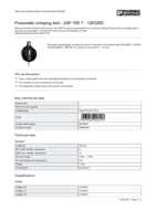 Datenblatt zu Phoenix Contact 1203262, EAN: 4017918018153 Datenblatt zu Phoenix Contact 1203262, EAN: 4017918018153
