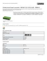 Datenblatt zu Phoenix Contact 1809514, EAN: 4017918047658