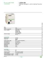Datenblatt zu Schneider Electric LAD6K10B, EAN: 3389110842364 Datenblatt zu Schneider Electric LAD6K10B, EAN: 3389110842364