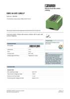 Datenblatt zu Phoenix Contact 2954785, EAN: 4017918085124