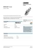 Datenblatt zu Phoenix Contact 3190551, EAN: 4017918093389