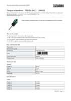 Datenblatt zu Phoenix Contact 1208429, EAN: 4046356014519