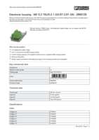 Datenblatt zu Phoenix Contact 2869728, EAN: 4017918983093