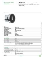 Datenblatt zu Schneider Electric ZB4BA335, EAN: 3389110120745