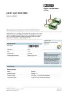 Datenblatt zu Phoenix Contact 2884208, EAN: 4046356049597