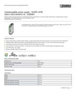 Datenblatt zu Phoenix Contact 2320461, EAN: 4046356731515