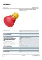 Datenblatt zu Siemens 3SB20001AC01, EAN: 4011209027640