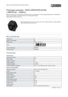 Datenblatt zu Phoenix Contact 1436314, EAN: 4046356438285
