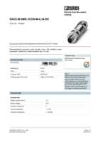 Datenblatt zu Phoenix Contact 1542884, EAN: 4046356097826