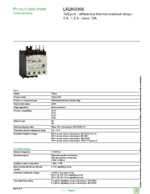 Datenblatt zu Schneider Electric LR2K0306, EAN: 3389110230420 Datenblatt zu Schneider Electric LR2K0306, EAN: 3389110230420