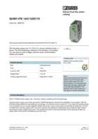 Datenblatt zu Phoenix Contact 2866718, EAN: 4046356307888