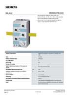 Datenblatt zu Siemens 3RK22000CT200AA3, EAN: 4011209546554