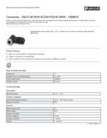 Datenblatt zu Phoenix Contact 1556812, EAN: 4046356183871
