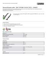Datenblatt zu Phoenix Contact 1554827, EAN: 4046356176439 Datenblatt zu Phoenix Contact 1554827, EAN: 4046356176439