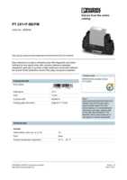 Datenblatt zu Phoenix Contact 2920049, EAN: 4046356154086