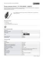 Datenblatt zu Phoenix Contact 2920612, EAN: 4046356155120