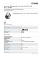 Datenblatt zu Phoenix Contact 1551503, EAN: 4046356153638