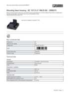 Datenblatt zu Phoenix Contact 2896270, EAN: 4046356096720