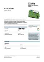 Datenblatt zu Phoenix Contact 2897156, EAN: 4046356148207