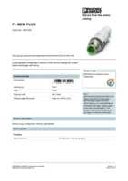 Datenblatt zu Phoenix Contact 2891259, EAN: 4046356165440