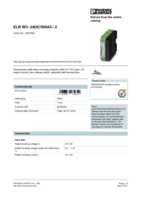 Datenblatt zu Phoenix Contact 2297293, EAN: 4046356175654