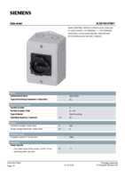 Datenblatt zu Siemens 3LD21640TB51, EAN: 4011209521742