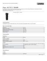 Datenblatt zu Phoenix Contact 3063989, EAN: 4046356301442