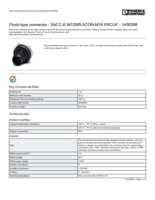 Datenblatt zu Phoenix Contact 1436398, EAN: 4046356438346 Datenblatt zu Phoenix Contact 1436398, EAN: 4046356438346