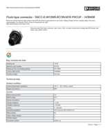 Datenblatt zu Phoenix Contact 1436408, EAN: 4046356438353 Datenblatt zu Phoenix Contact 1436408, EAN: 4046356438353